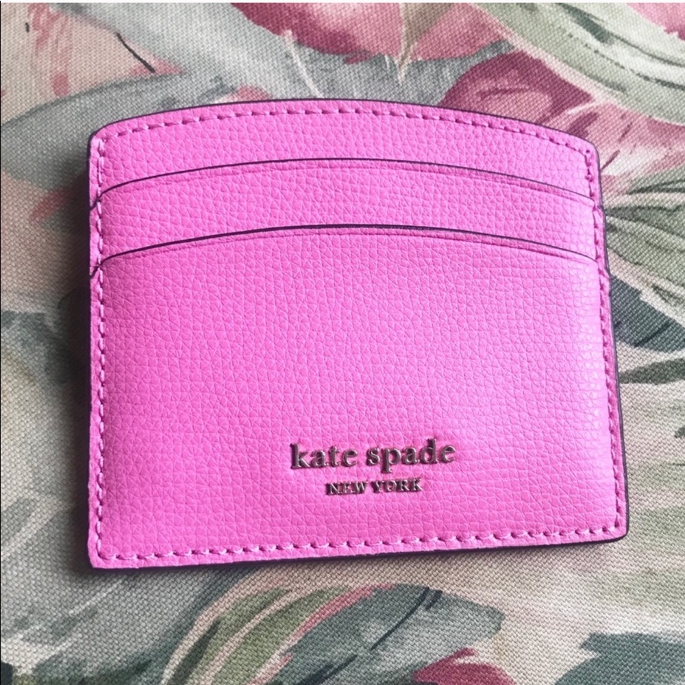 Kate Spade pink cardholder
